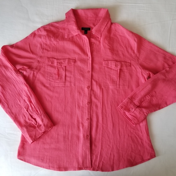 Talbots women long Sleeve shirt - Picture 2 of 6